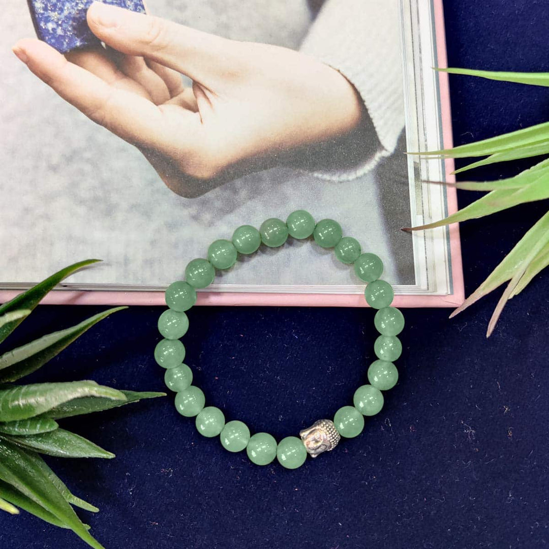 Green Aventurine Buddha Bracelet