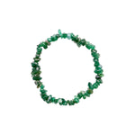 Load image into Gallery viewer, Green Jade Chip Bracelet
