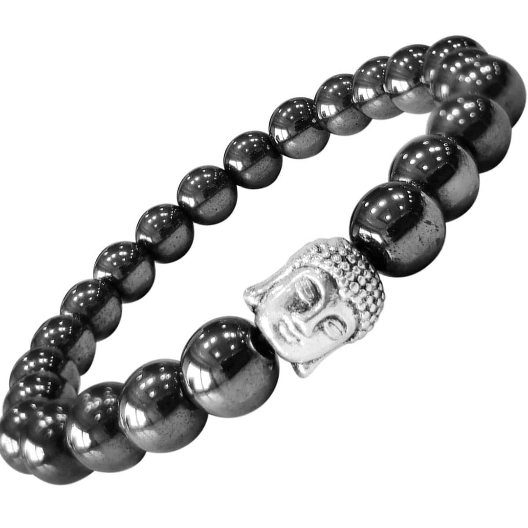 Hematite Buddha Bracelet