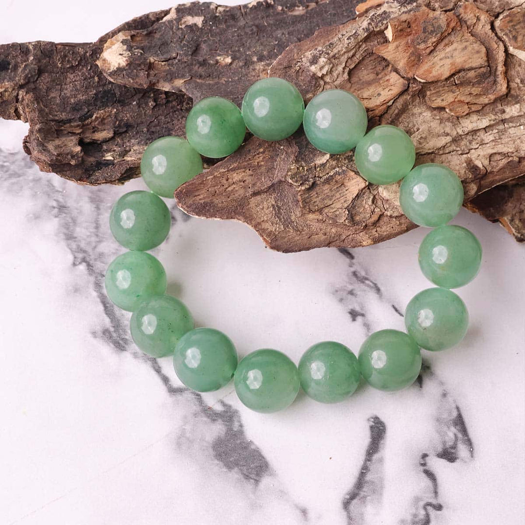 Green Aventurine Bracelet 14 mm