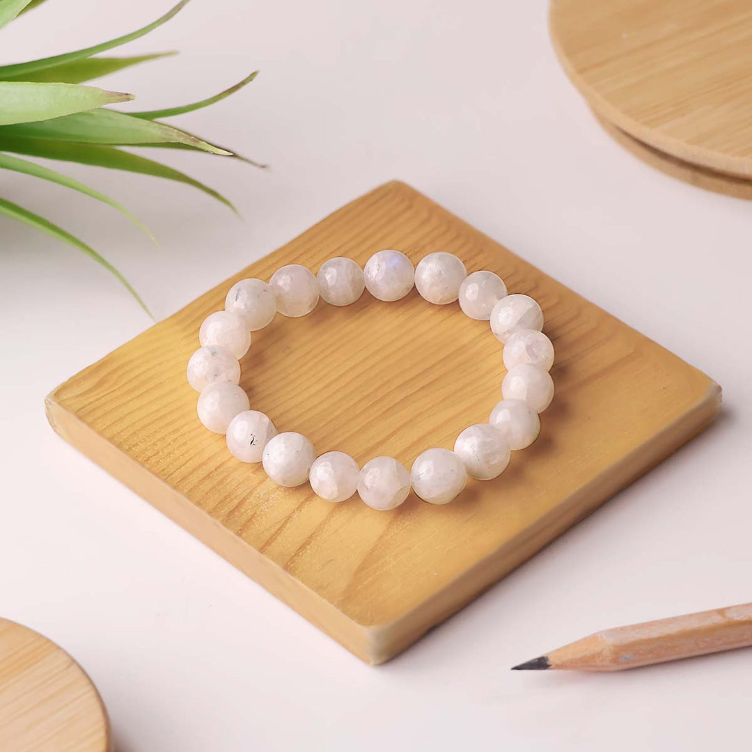 Rainbow Moonstone Bracelet
