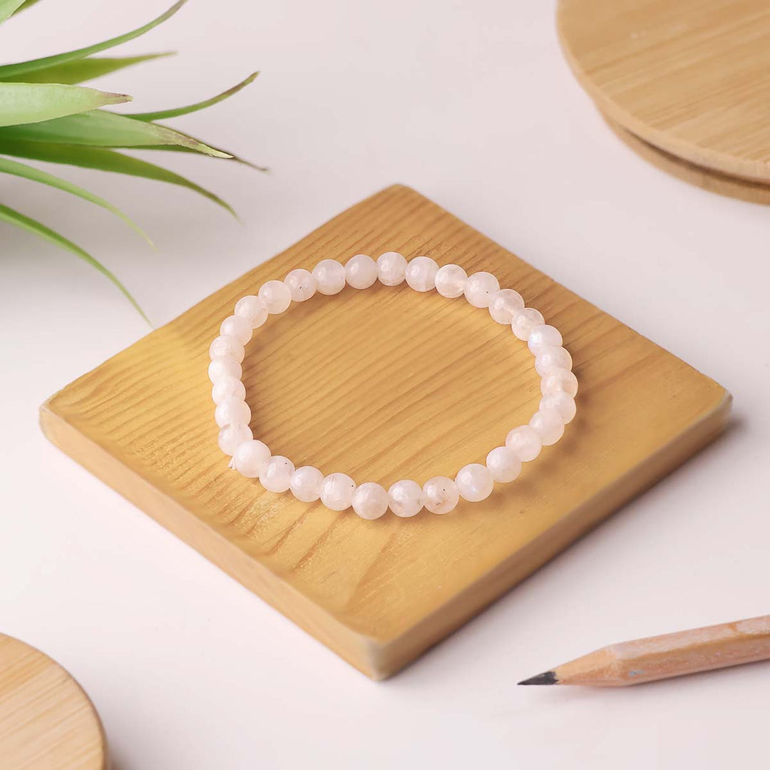 Rainbow Moonstone Bracelet