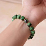 Load image into Gallery viewer, Ruby Zoisite Box Faceted Bracelet
