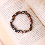 Load image into Gallery viewer, Mahogany Obsidian Small Tumble Bracelet
