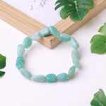 Load image into Gallery viewer, Amazonite Small Tumble Bracelet
