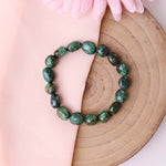 Load image into Gallery viewer, Chrysocolla Small Tumble Bracelet
