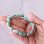 Load image into Gallery viewer, Amazonite Small Tumble Bracelet
