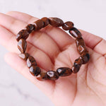 Load image into Gallery viewer, Mahogany Obsidian Small Tumble Bracelet
