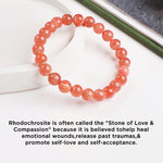 Load image into Gallery viewer, Jelly Rhodochrosite Bracelet
