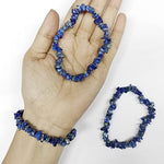 Load image into Gallery viewer, Lapis Lazuli Chips Elastic Bracelet
