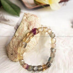 Load image into Gallery viewer, Multi Fluorite Cube Bracelet

