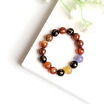 Load image into Gallery viewer, Om Mani Padme Hum Bracelet In Round Beads
