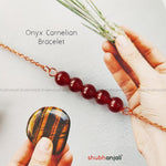 Load image into Gallery viewer, Five Beads Chain Bracelet
