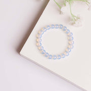 Opalite Round Beads Bracelet
