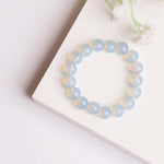 Load image into Gallery viewer, Opalite Round Beads Bracelet
