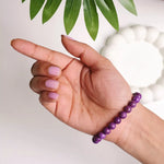 Load image into Gallery viewer, Phosphosiderite Round Beads Bracelet
