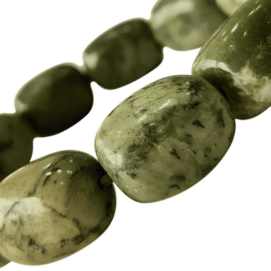 Prehnite Crystal Tumble Bracelet