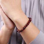 Load image into Gallery viewer, Amber Chips Stone Bracelet
