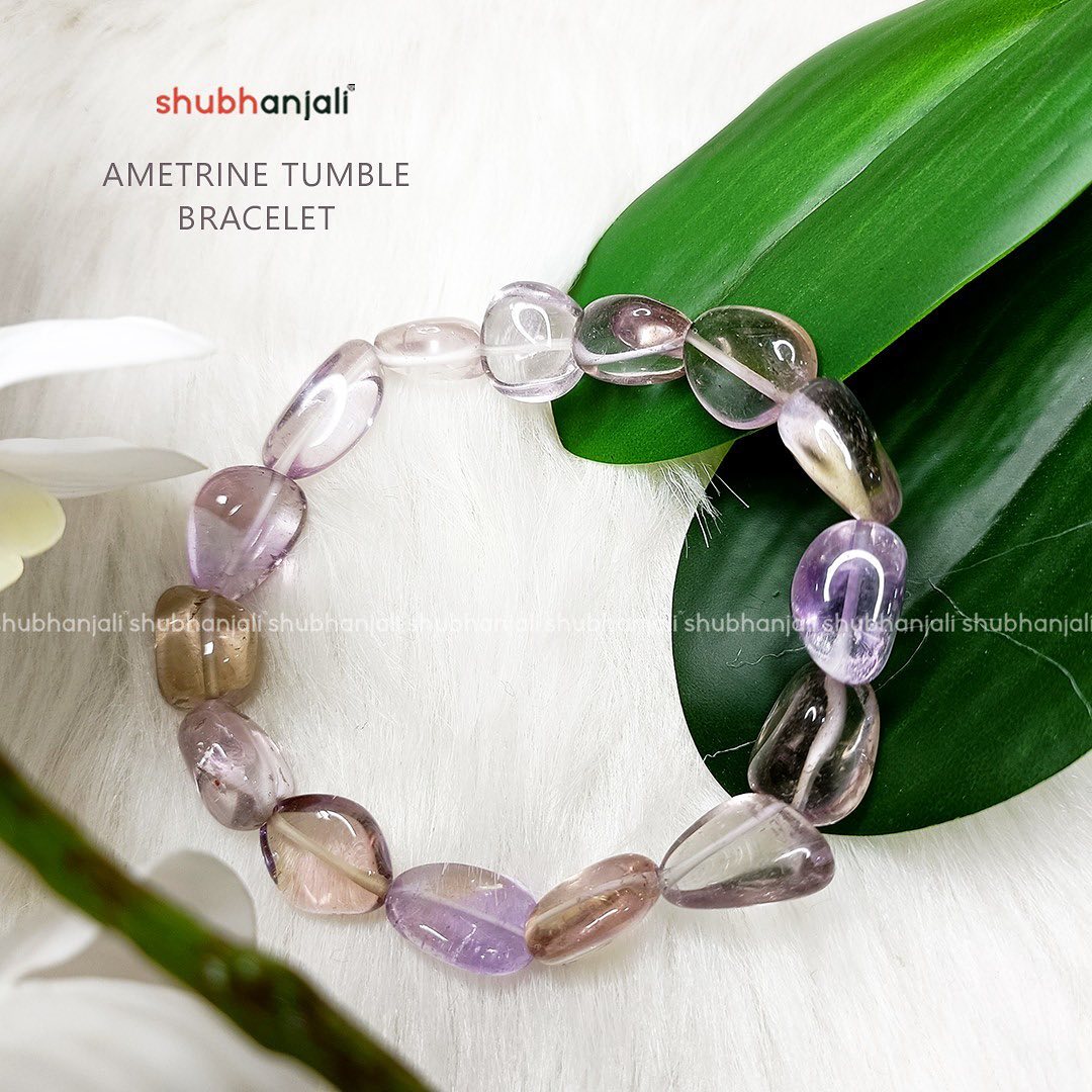 Ametrine Tumble Bracelet