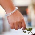 Load image into Gallery viewer, Angel Aura Quartz Faceted (Diamond Cut) Bracelet
