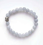 Load image into Gallery viewer, Aquamarine Buddha Bracelet
