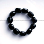 Load image into Gallery viewer, Black Obsidian Tumble Bracelet
