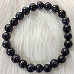 Load image into Gallery viewer, Blue Goldstone Bracelet ( Man-Made )
