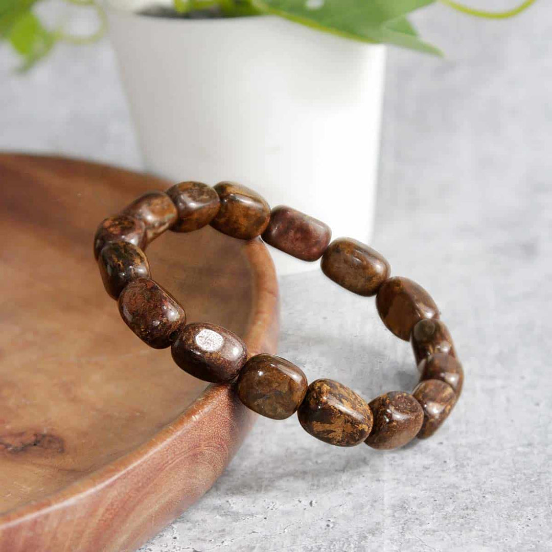 Bronzite Tumble Bracelet