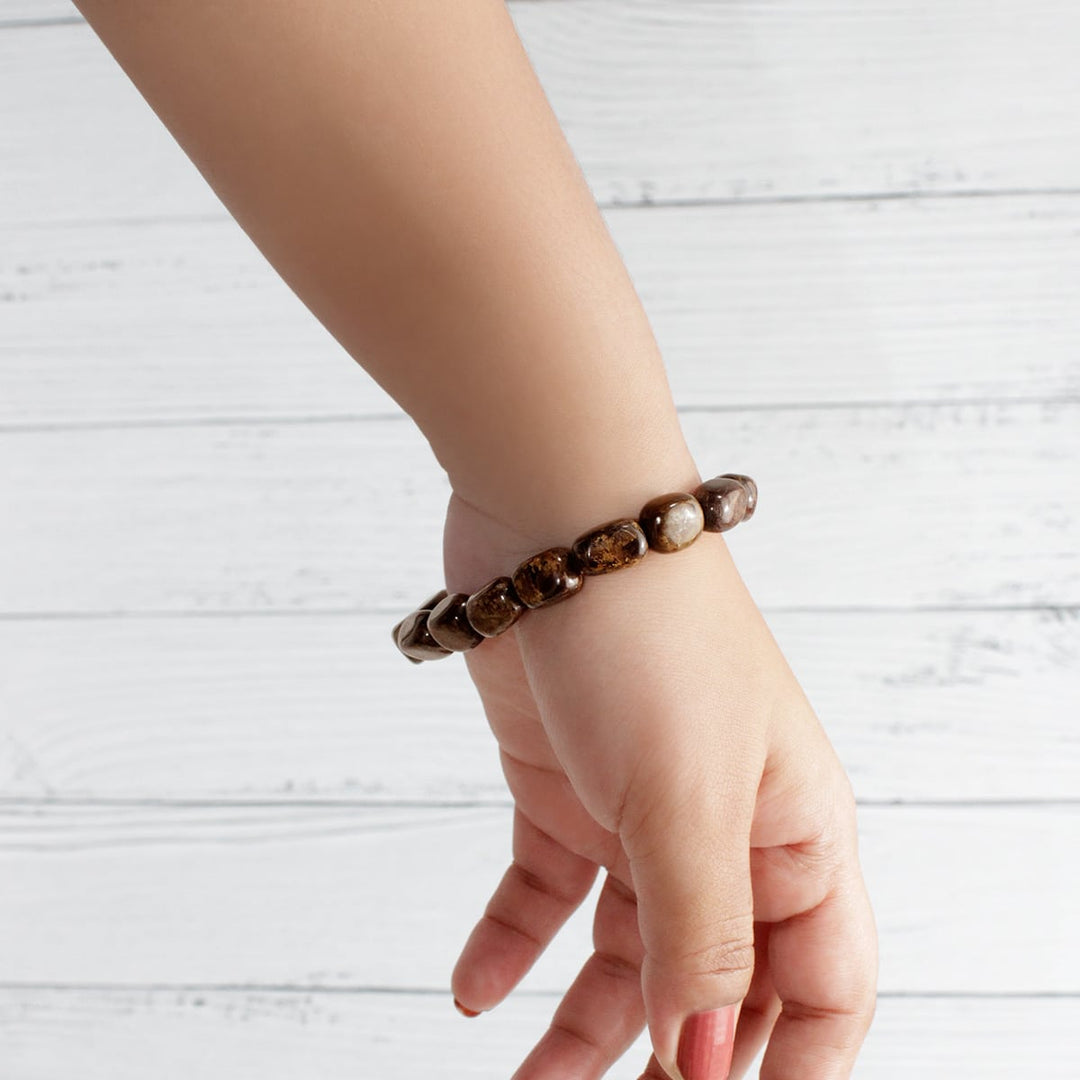 Bronzite Tumble Bracelet