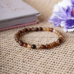 Load image into Gallery viewer, Brown Sulemani Hakik Round Beads Bracelet
