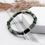Load image into Gallery viewer, Cat’s Eye Rectangle Beads Bracelet
