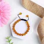 Load image into Gallery viewer, Citrine Thread Bracelet 8mm
