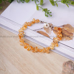 Load image into Gallery viewer, Citrine Tear Drop Beads Bracelet
