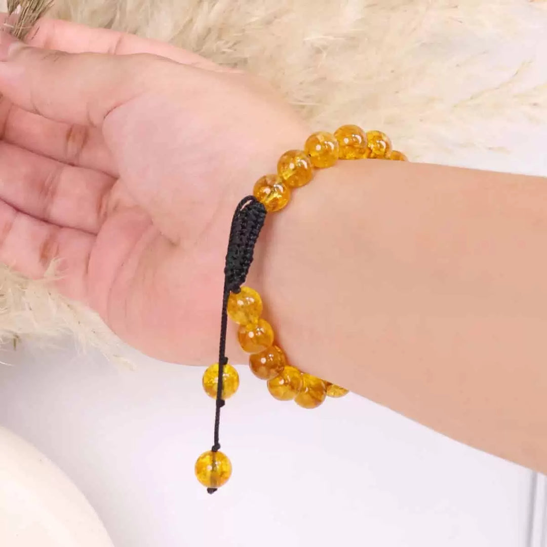 Citrine Thread Bracelet 8mm