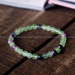 Load image into Gallery viewer, Fluorite Round Beads Bracelet
