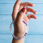 Load image into Gallery viewer, Multi Fluorite Rectangle Beads Bracelet
