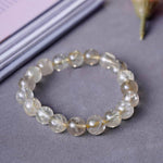 Load image into Gallery viewer, Golden Rutile Quartz Bracelet
