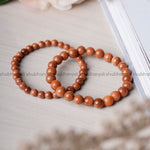 Load image into Gallery viewer, Goldstone Round Beads Bracelet ( Man-Made )
