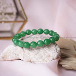Load image into Gallery viewer, Green Aventurine Faceted Beads Bracelet
