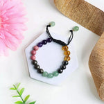 Load image into Gallery viewer, Health and Wealth Thread Bracelet 8mm
