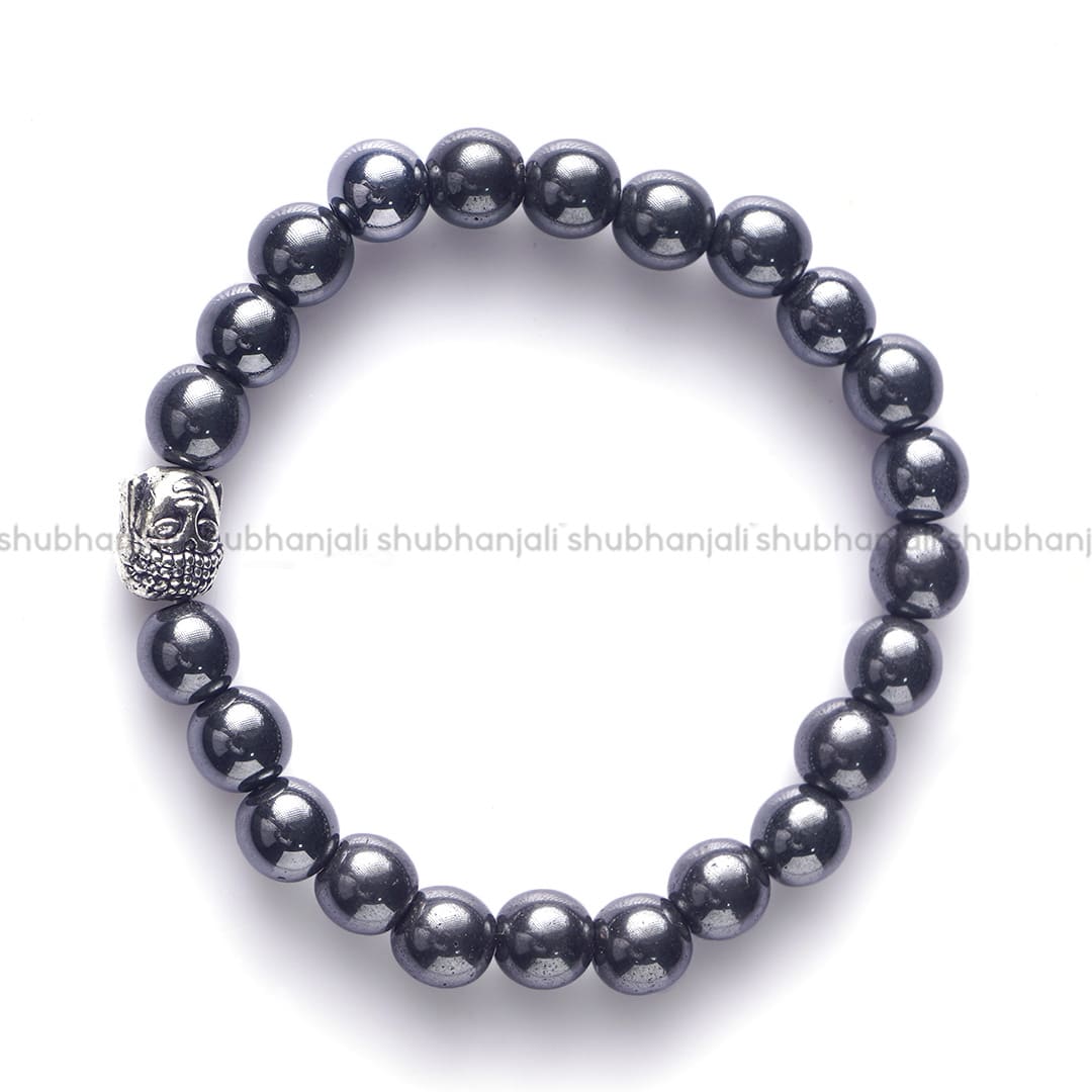 Hematite Buddha Bracelet