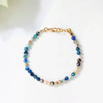 Load image into Gallery viewer, K2 Bracelet In 4mm Faceted Beads
