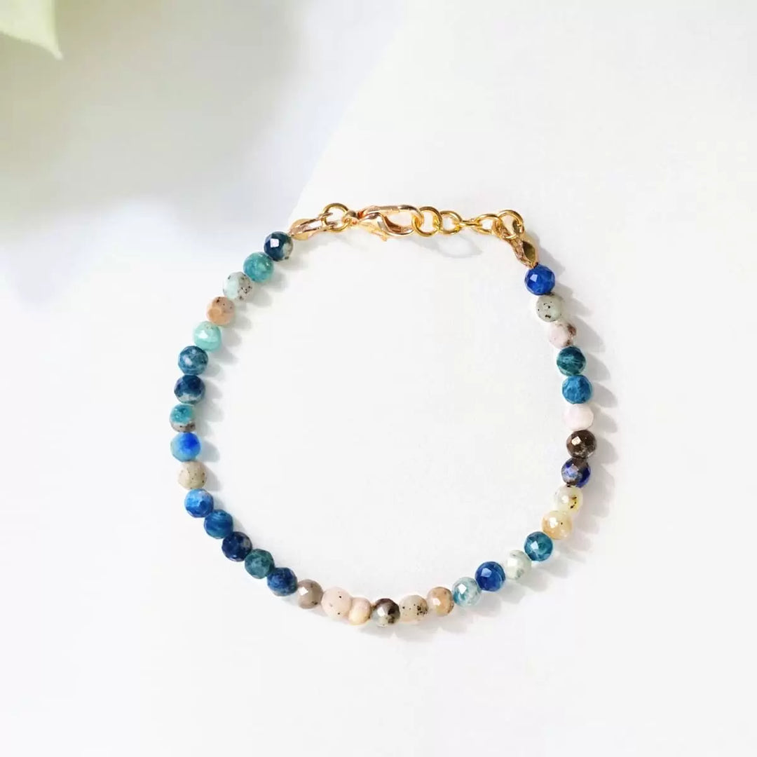 K2 Bracelet In 4mm Faceted Beads