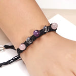 Load image into Gallery viewer, Knot Thread Bracelet for Mental Peace and Tranquility Intention
