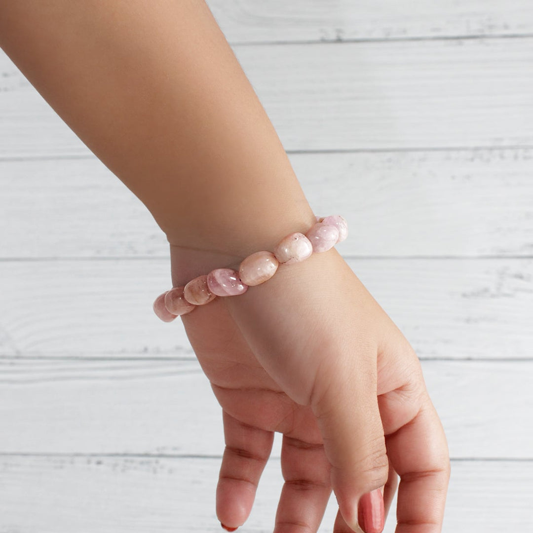 Kunzite Tumble Bracelet