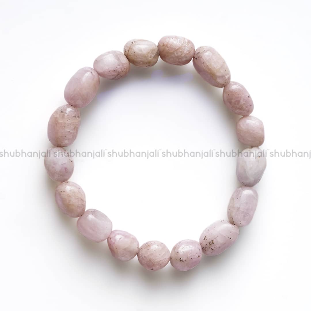 Kunzite Tumble Bracelet