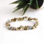 Load image into Gallery viewer, Labradoride Chip Stone Bracelet

