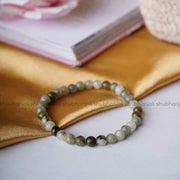 Labradorite Round Beads Bracelet