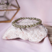 Labradorite Faceted Beads Bracelet