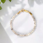Load image into Gallery viewer, Labradorite In 4mm Faceted Beads
